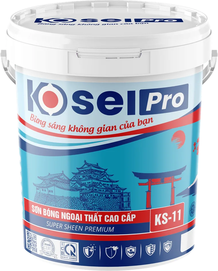 KoseiPro KS-11 - Sơn bóng ngoại thất cao cấp